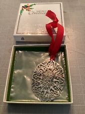✨Towle Silversmiths✨12 Twelve Days of Christmas,Tree Ornament #8 in Series✨ picture