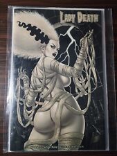 New Unopened LADY DEATH OBLIVION KISS #1 THE BRIDE'S REVENGE GLOW IN THE DARK Ed picture