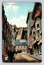 c1911 Rou Sous-le-Fort Elevator Quebec Canada IPCC Postcard picture