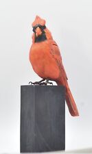 Red Cardinal Actual size Wood Carving /Sculpture picture