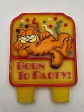 NEW - 1980s Garfield Born to Party Candle - UNUSED picture