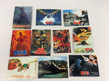 GODZILLA Japanese Cards 1995, JPP/Amada # 3, 15, 17, 39, 40, 44, 51, 57, 62, 87 picture