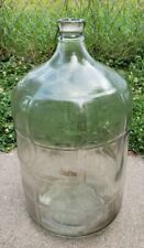 Vintage Glass 5 Gallon Water Wine Making Beer Brewing Bottle Jug Mexico Carboy picture
