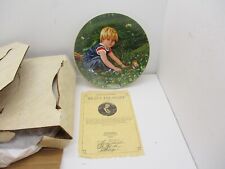 Vintage Billy's Treasure 1st Issue Nancy Turner 1983 Collector's Plate NIB COA picture