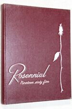 1965 Chrysler Memorial High School Yearbook New Castle Indiana IN - Rosennial 65 picture