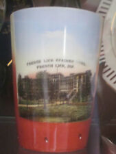 FRENCH LICK SPRINGS HOTEL CUP FRENCH LICK WEST BADEN VINTAGE OLD CHINA HANDPAINT picture