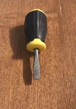 3.75” 1.6”/40mm Shaft 1/4” Flat Slotted Tip Made In England Cush’d Hard Grip picture