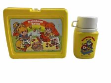 Vintage 1983/1984 Rainbow Brite Lunch Box & Thermos picture