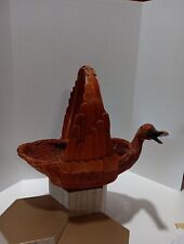 Swan Goose Duck Nesting Wicker Basket Bamboo 10