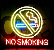No Smoking Neon Sign Light Lamp Workshop Poster Cave Collection Decor 24