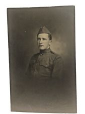 1st. War Original Photography Postcard S. Porter 11.Landsend Chippenham Military picture