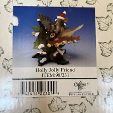 Charming Tails Fitz and Floyd Holly Jolly Friend 98/231 picture