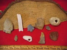 TEN DIFFERENT ARTIFACTS –  KY. RIVER – HENRY CO KENTUCKY - 10 VARIOUS ARTIFACTS picture