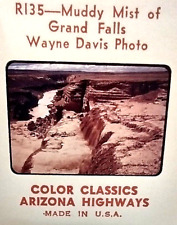 4 35mm Slides Rivers Patagonia Grand Falls Blue Storm Arizona Highways 1954-1965 picture