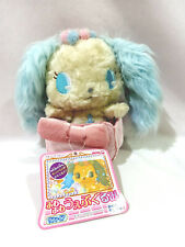 Jewelpet Sapphire in Pink Bow Basket Bag TAG 8.5
