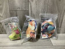 1989 All Dogs Go to Heaven Wendy's Kids Meal  Set of 3 Figures Sealed picture