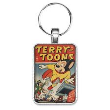 Terry-Toons Comics Starring Might Mouse #46 Cover Key Ring / Necklace Comic Book picture
