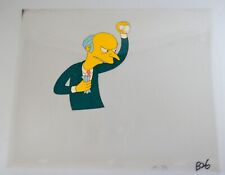 Simpsons Production Cels, Montgomery Burns with Pencil Sketch picture
