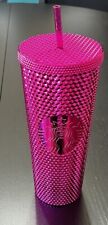 Starbucks 2022 Sangria Bling Studded 24oz Venti Cold Cup Tumbler Pink Purple New picture
