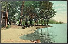 Cooperstown New York Otsego Lake Three Mile Point Vintage Postcard Posted 1909 picture