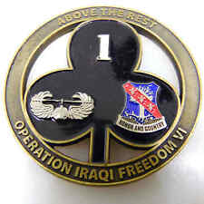 ABOVE THE REST OPERATION IRAQI FREEDOM VI TF 1-327 IN CHALLENGE COIN picture