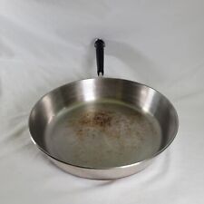 Vintage Revere Ware Skillet Fry Pan Pre 1968 Copper Clad Stainless Steel 9 in picture