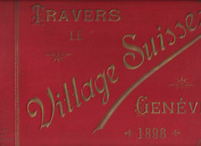 Geneva VILLAGE SWISSE 1896 Album/Portfolio - 18 Photomechanical Drinks Photos picture