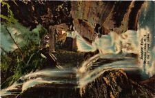 Vintage Postcard- Rainbow Falls, Watkins Glen, NY Early 1900s picture