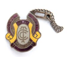 c1920s / 1930s Sterling Silver Enamelled Brisbane ? School Badge QUOD DEBUI DEDI picture