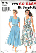 Simplicity Pattern 8258, Misses Summer Dress; Size 8-18, Uncut picture