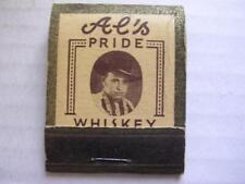 WW II Al's Pride Whiskey Liquor Store 366 Grand Ave Oakland CA FULL Matchbook picture
