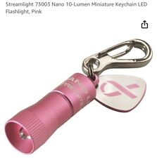 Streamlight 73003 Nano 10-Lumen Miniature Keychain LED Flashlight, Pink picture