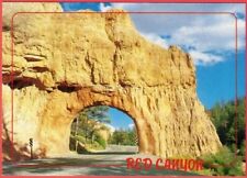Red Canyon Tunnel Dixie National Forest Continental Postcard picture