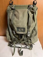 SWEDISH MILITARY BACKPACK WITH FRAME, USED picture