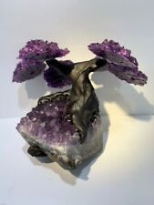 1 lb 0.1 oz - Brazilian Amethyst Tree Of Life Geode - Clarity & Awareness   picture