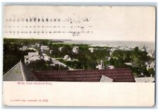 1910 Aerial View Miami From Halcyon Hall Exterior Building Florida FL Postcard picture