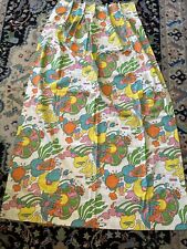 Vintage Peter Max Pleated Curtain Panel 1960s Rare 40x62 inch Nice Condition picture