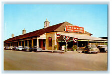 c1950s Entrance View of Cafe Du Monde, Coffee Stand in New Orleans LA Postcard picture