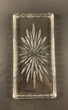 Vintage Glass Tray Star Design 1950’s picture