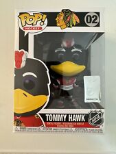 Tommy Hawk Funko Pop Hockey Mascots #2 NHL Chicago Blackhawks w/protector picture