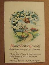 Vintage Easter Post Card, 13 Different Scenes of Chicks and Birds picture