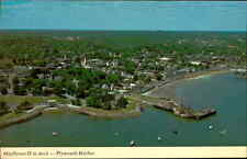 Postcard: AERIAL VIEW PLYMOUTH, MASSACHUSETTS picture