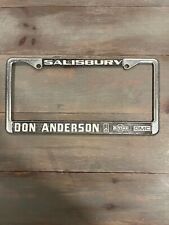 Don Anderson Salisbury, NC Tag Frame - Lincoln, GMC  picture
