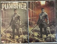 Punisher #1 Bjorn Barends Trade Dress & Virgin Book Set NM picture