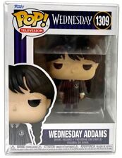 Funko Pop The Addams Family Wednesday Addams #1309 Common POP with Protector picture