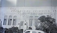1948 Los Angeles Swimming Stadium California Photo B&W Negative picture