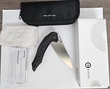New CIVIVI Isham Plethiros Flipper Knife Carbon Fiber /G10 (3.45