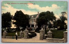 Postcard Uniontown PA Residence of Ellsworth Hess 1915 picture
