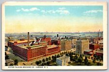 Camden New Jersey~Birdseye Panorama Victor Talking Machine Co Factory~1920s PC picture