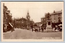 Market Square Aylesbury RPPC Vintage Post Card - C3 picture